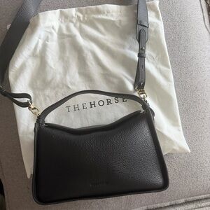 The Horse Black Clementine gold hardware